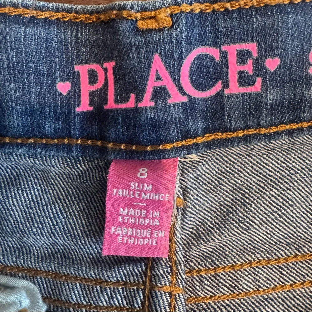 The Children's Place Super Skinny Blue Jeans,‎ Size Kids 8 Slim